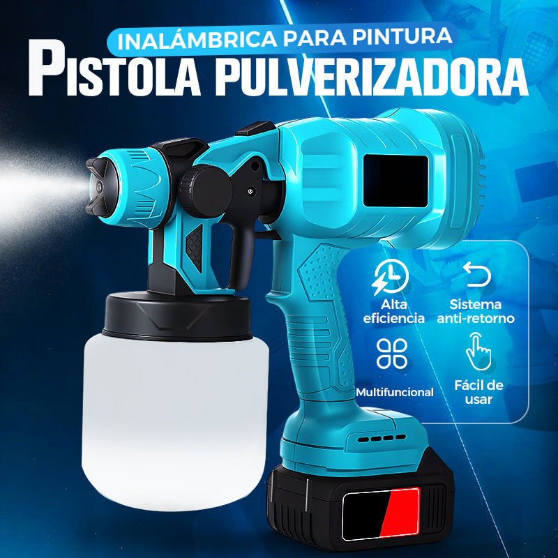 🔥 Pulverizador de pintura eléctrico inalámbrico