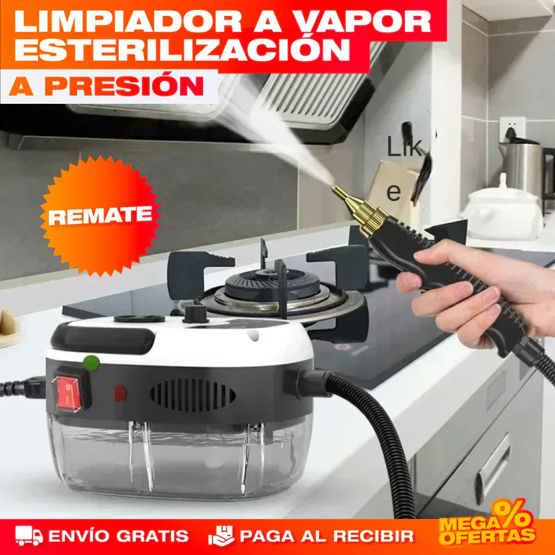 LIMPIADOR A VAPOR ESTERILIZACIÓN A PRESIÓN