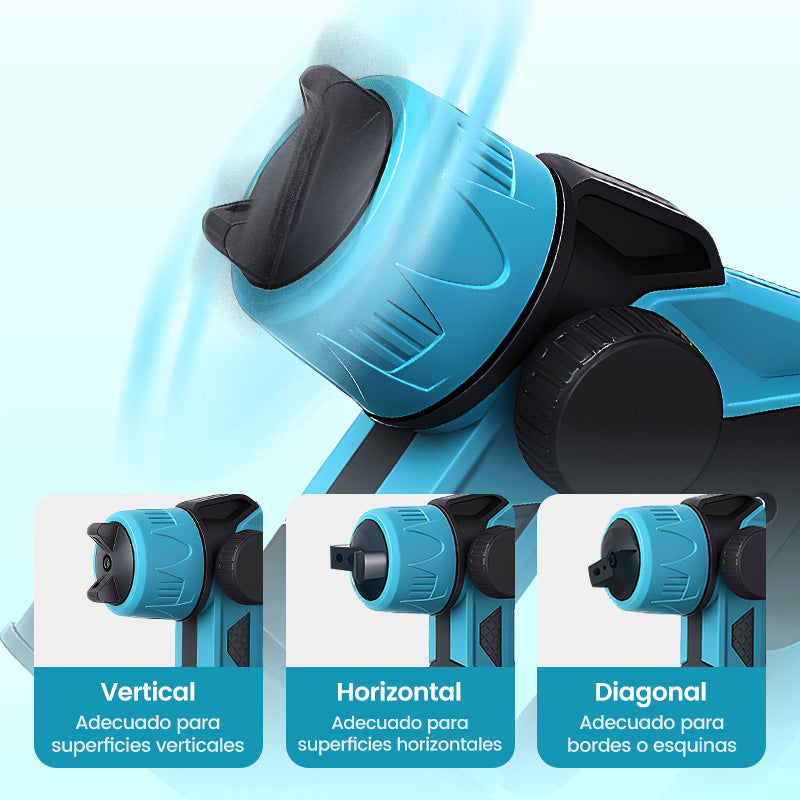 🔥 Pulverizador de pintura eléctrico inalámbrico