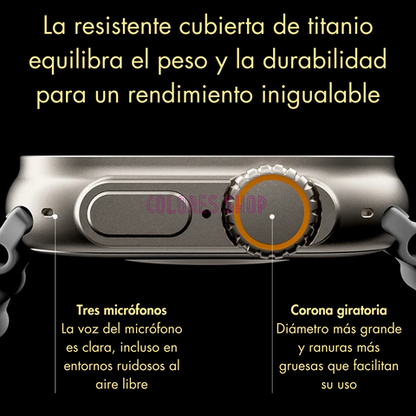 ⌚SmartFit Ultra T900™ – El smartwatch con estilo y tecnología a otro nivel