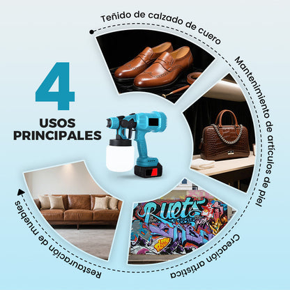 🔥 Pulverizador de pintura eléctrico inalámbrico