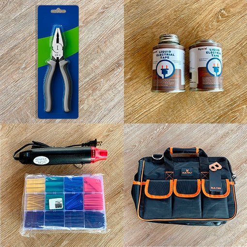 COMBO ELECTRICISTA ⚒️👷 ¡4 HERRAMIENTAS DIFERENTES + BOLSO GRATIS! 🎁