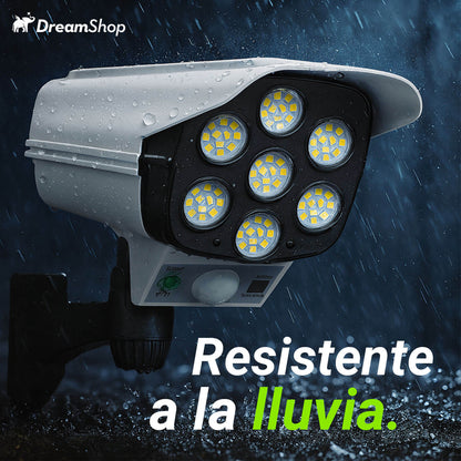 Foco Solar- Tipo Camara Seguridad