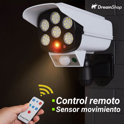 Foco Solar- Tipo Camara Seguridad