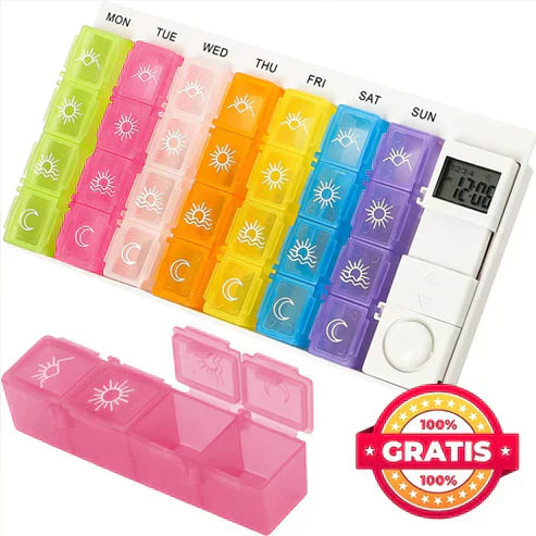 MONITOR DE PRESIÓN DE MUÑECA + PASTILLERO CON ALARMA 💊👨‍⚕️🤩