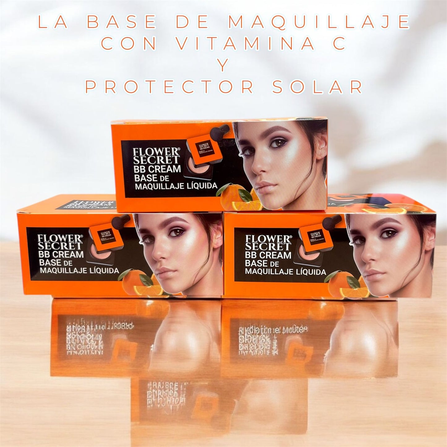 BeautyCream C™ - Base de Maquillaje en Crema con Vitamina C y Protector Solar😍