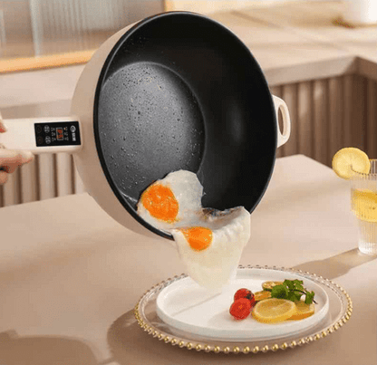 Sarten electrico multifuncional con control de temperatura