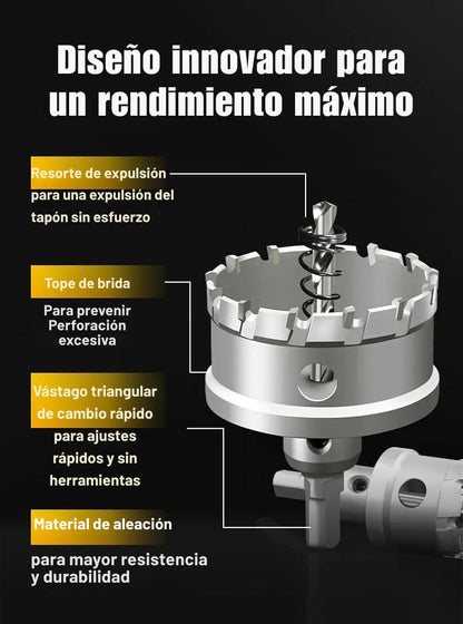 🔥 Broca de metal duro para metal