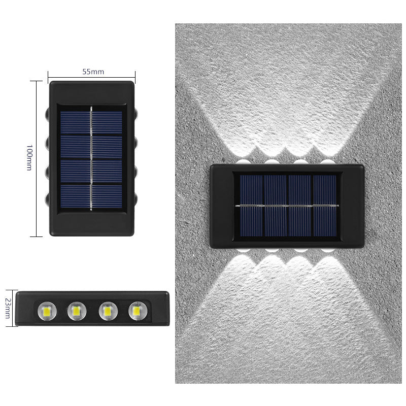 Solar Powered Up & Down Wall Light